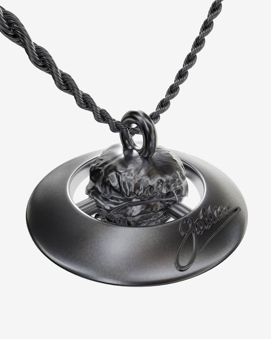 GOLDIES „BURGER ORB“ HALSKETTE (EDELSTAHL)